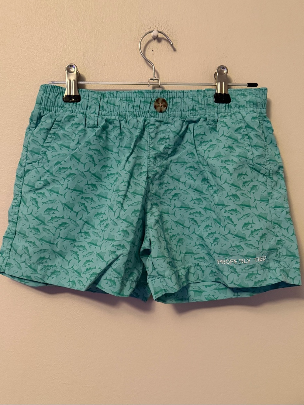 Properly Tied Fish Frenzy Mallard Shorts